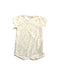 A White Short Sleeve Rompers from Bonpoint in size 3-6M for girl. (Front View)