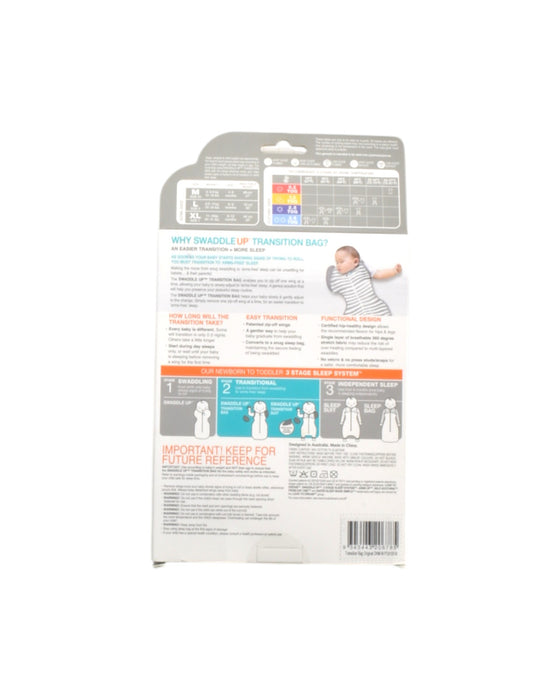 A  Swaddles from Love To Dream in size 3-6M for boy. (Back View)