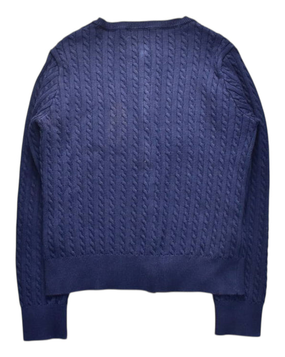 A Navy Cardigans from Polo Ralph Lauren in size 12Y for boy. (Back View)