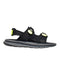 A Black Sandals from Puma in size 6T for boy. (Front View)
