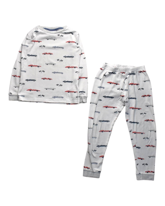A Multicolour Pyjama Sets from The Little White Company in size 5T for boy. (Front View)