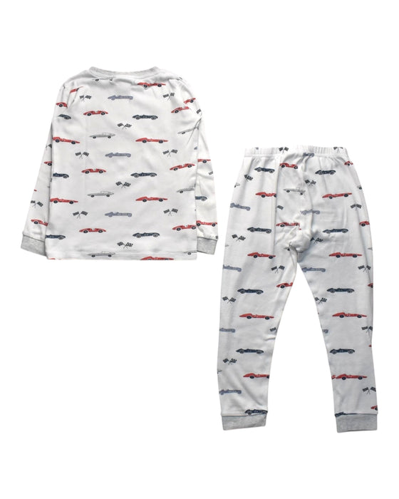 A Multicolour Pyjama Sets from The Little White Company in size 5T for boy. (Back View)