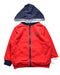 A Red Zippered Sweatshirts from Petit Bateau in size 3T for neutral. (Front View)