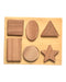 A Beige Wooden Toys from Q Toys in size O/S for neutral. (Front View)