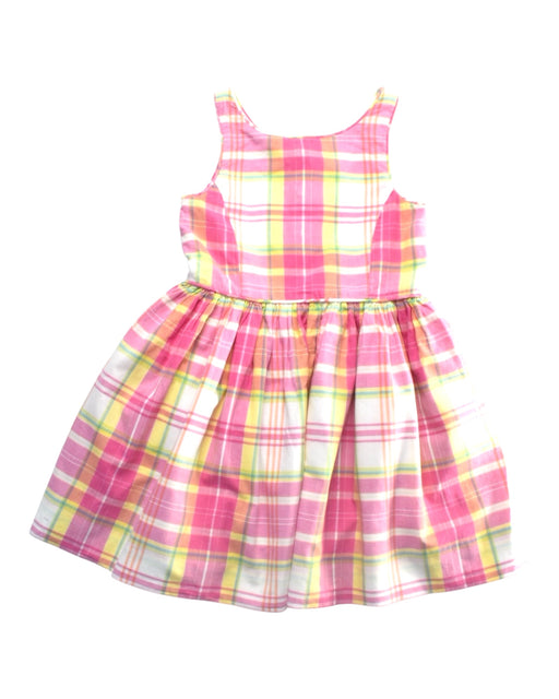 A Multicolour Sleeveless Dresses from Polo Ralph Lauren in size 4T for girl. (Front View)