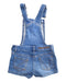 A Blue Overall Shorts from Zadig & Voltaire in size 5T for girl. (Back View)