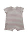 A Pink Short Sleeve Rompers from Seed in size 6-12M for girl. (Back View)