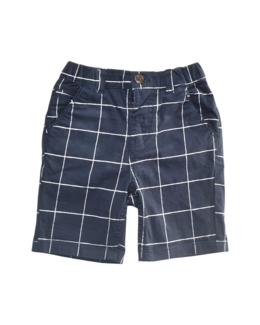 A Navy Shorts from Mothercare in size 6-12M for boy. (Front View)