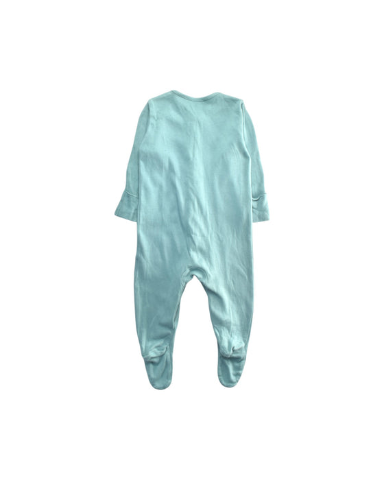 A Teal Onesies from Mothercare in size 3-6M for boy. (Back View)