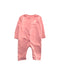 A Pink Onesies from Mothercare in size 3-6M for girl. (Front View)