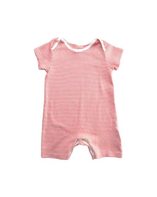 A Red Short Sleeve Rompers from Mothercare in size 6-12M for girl. (Front View)