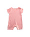 A Red Short Sleeve Rompers from Mothercare in size 6-12M for girl. (Back View)