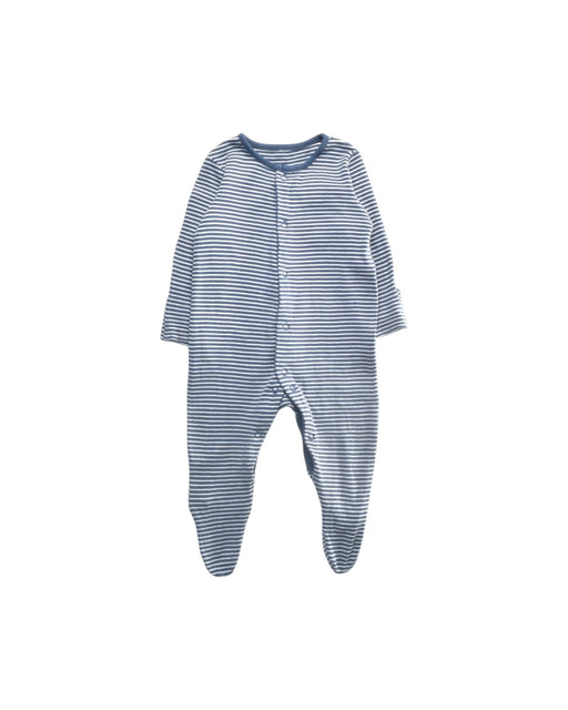 A Blue Onesies from Mothercare in size 3-6M for boy. (Front View)