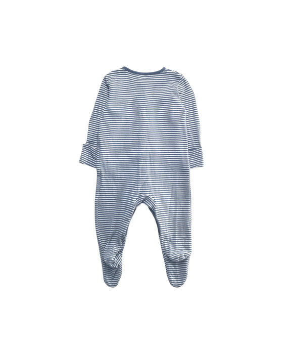 A Blue Onesies from Mothercare in size 3-6M for boy. (Back View)