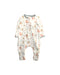 A Multicolour Long Sleeve Rompers from Not Too Big  in size 0-3M for boy. (Front View)