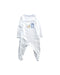 A White Onesies from Mothercare in size 3-6M for boy. (Front View)