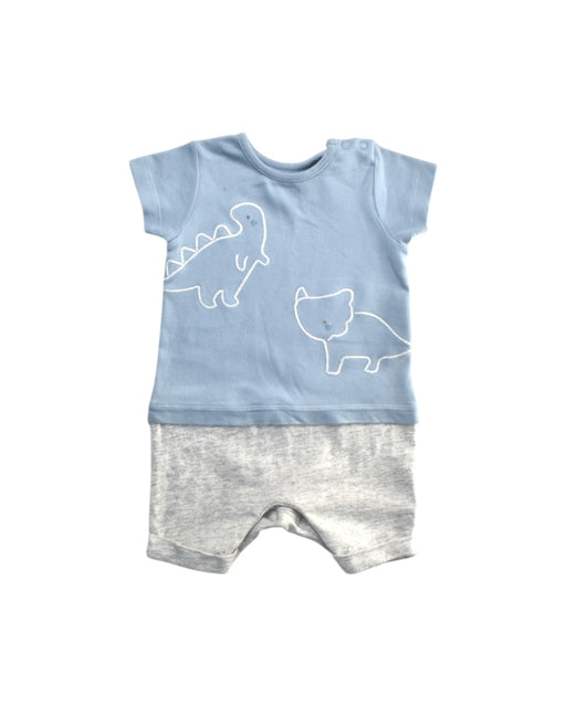 A Blue Shorts Sets from Mothercare in size 3-6M for boy. (Front View)