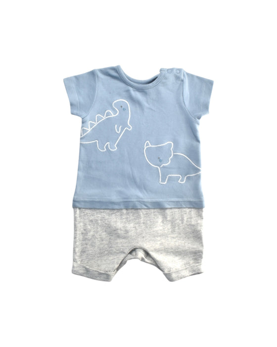 A Blue Shorts Sets from Mothercare in size 3-6M for boy. (Front View)