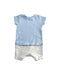 A Blue Shorts Sets from Mothercare in size 3-6M for boy. (Back View)