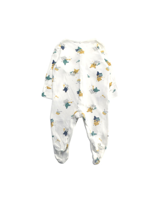 A Multicolour Onesies from Mothercare in size 0-3M for boy. (Back View)