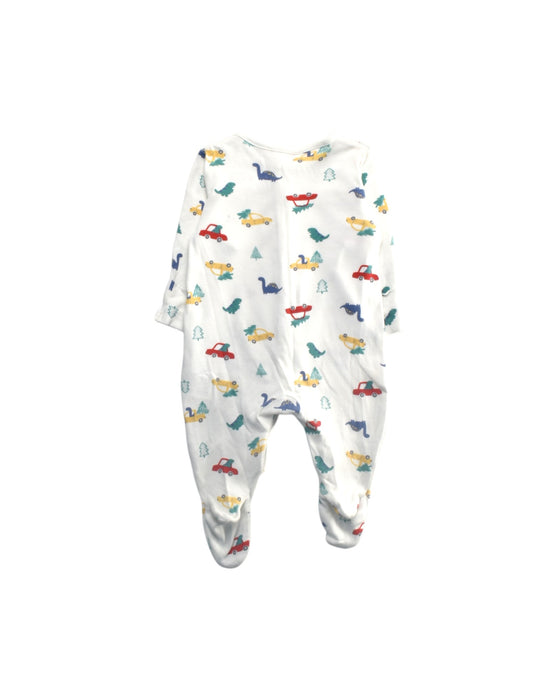 A Multicolour Onesies from Mothercare in size 0-3M for boy. (Back View)