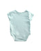 A Blue Short Sleeve Bodysuits from Mothercare in size 0-3M for girl. (Back View)