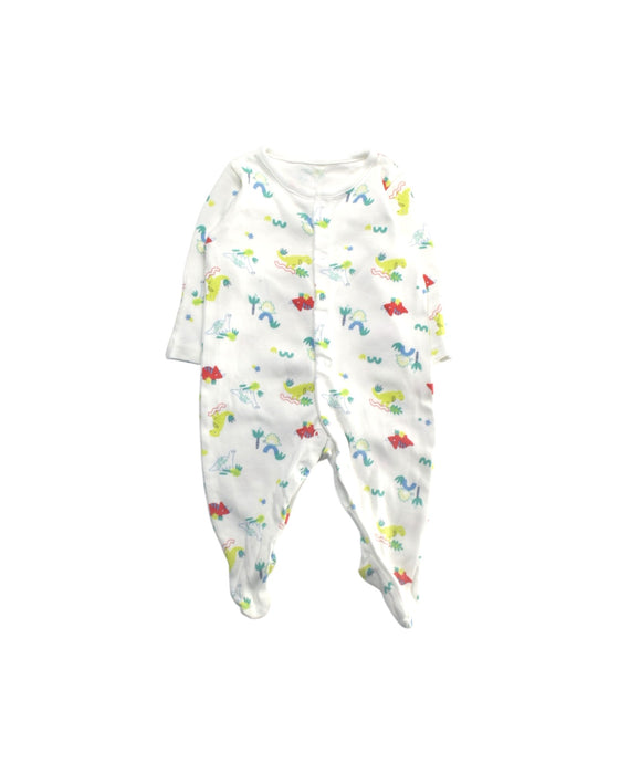A Multicolour Onesies from Mothercare in size 0-3M for boy. (Front View)