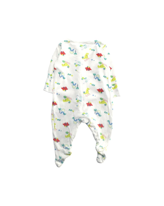 A Multicolour Onesies from Mothercare in size 0-3M for boy. (Back View)