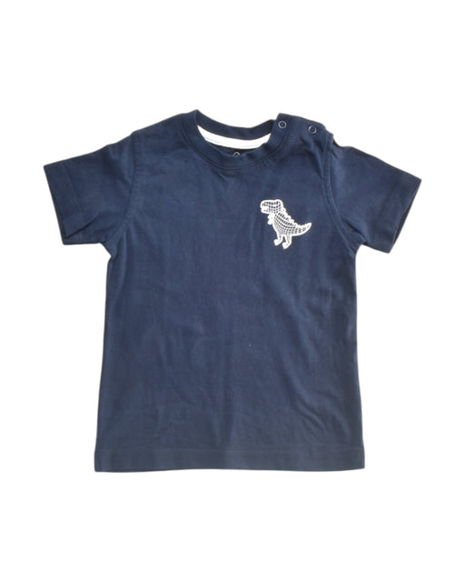 A Navy Short Sleeve T Shirts from Mothercare in size 6-12M for boy. (Front View)