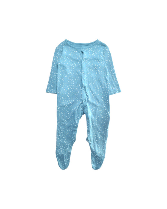 A Blue Jumpsuits from Mothercare in size 6-12M for boy. (Front View)