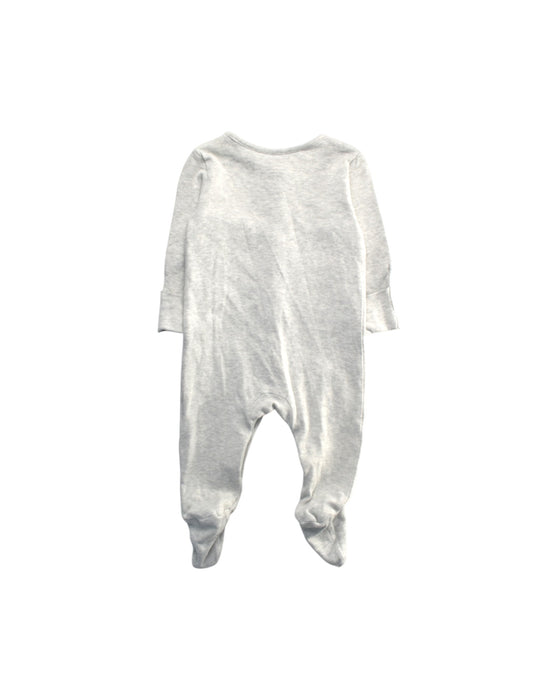 A Yellow Onesies from Mothercare in size 3-6M for boy. (Back View)