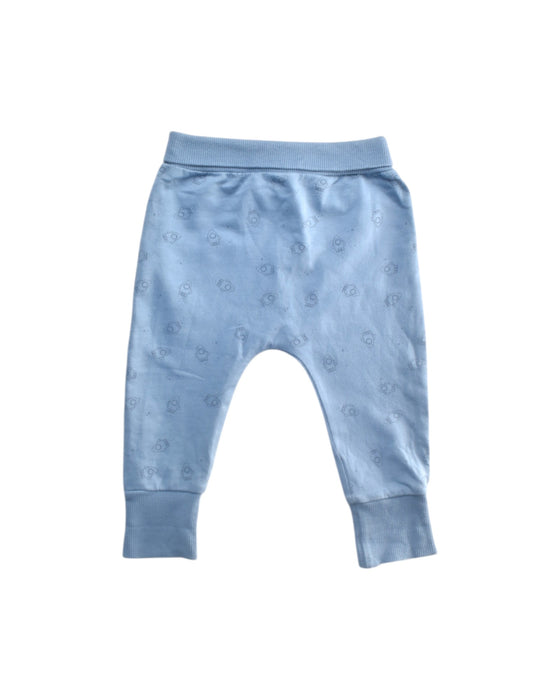 A Blue Sweatpants from Mothercare in size 6-12M for boy. (Front View)