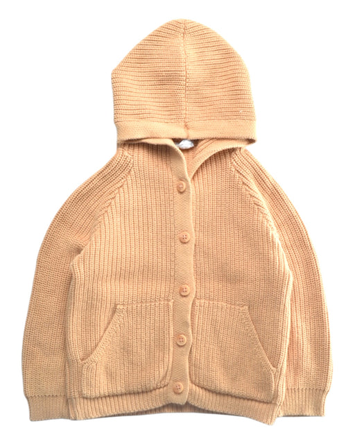 A Beige Buttoned Sweatshirts from Jamie Kay in size 3T for boy. (Front View)