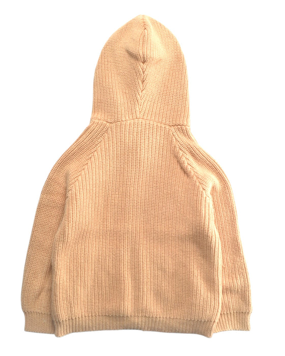 A Beige Buttoned Sweatshirts from Jamie Kay in size 3T for boy. (Back View)