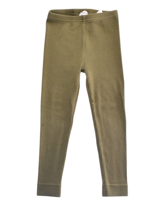 A Green Leggings from Jamie Kay in size 4T for girl. (Front View)