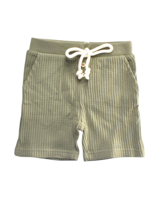 A Green Shorts from Jamie Kay in size 3T for boy. (Front View)