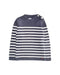 A Navy Long Sleeve Tops from Petit Bateau in size 5T for boy. (Front View)