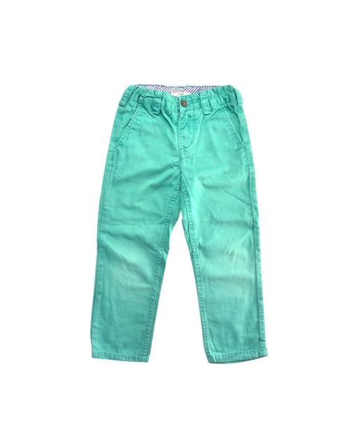 A Green Casual Pants from Jacadi in size 4T for boy. (Front View)