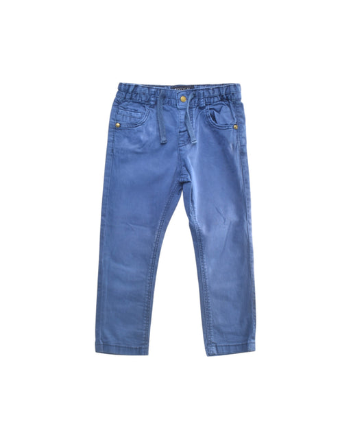 A Blue Casual Pants from Mayoral in size 18-24M for boy. (Front View)