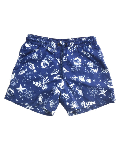 A Navy Swim Shorts from Sunuva in size 3T for boy. (Front View)