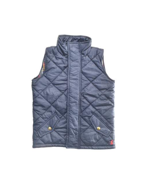 A Navy Outerwear Vests from Joules in size 3T for boy. (Front View)