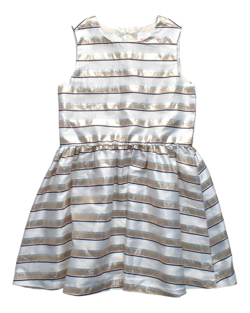 A Multicolour Sleeveless Dresses from Seed in size 8Y for girl. (Front View)