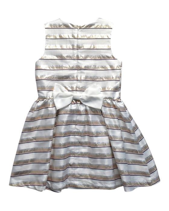 A Multicolour Sleeveless Dresses from Seed in size 8Y for girl. (Back View)