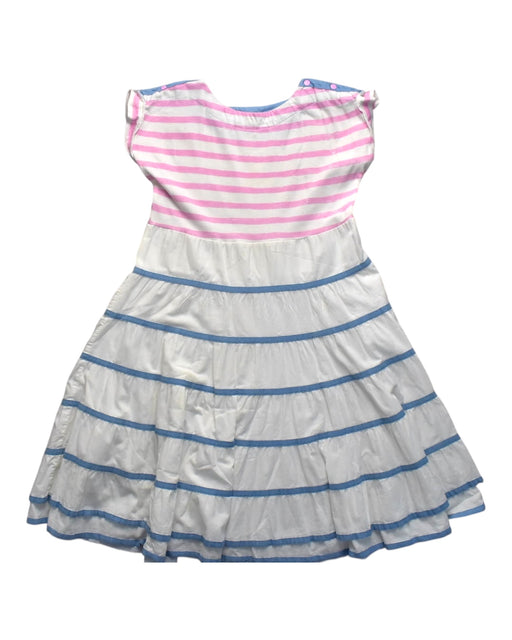 A Multicolour Short Sleeve Dresses from Chateau de Sable in size 10Y for girl. (Front View)