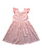 A Pink Sleeveless Dresses from Elly in size 10Y for girl. (Back View)