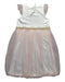 A White Sleeveless Dresses from Le Petit Society in size 10Y for girl. (Back View)