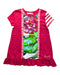 A Multicolour Short Sleeve Dresses from Desigual in size 9Y for girl. (Front View)