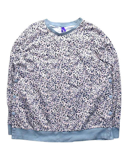A Multicolour Buttoned Sweatshirts from Seraphine in size Maternity-M for girl. (Front View)