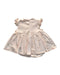 A Ivory Dress Sets from Mamas & Papas in size 0-3M for girl. (Back View)