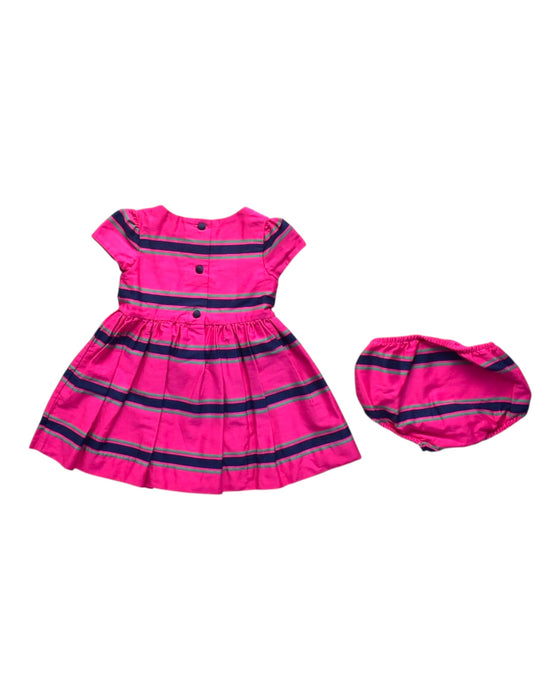 A Pink Dress Sets from Ralph Lauren in size 3-6M for girl. (Back View)